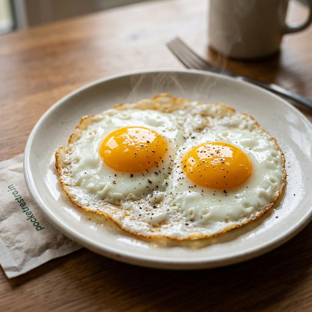 Egg Dishes Half Fry
